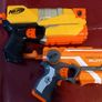 Collection of NERF and X-SHOT hand guns Image 2