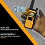 RB648 Heavy Duty Walkie Talkies, Waterproof 2 Way Radio, MIL-STD-810H, Advanced Triple Proof, 2000 mAh, Emergency, Walkie Talkies for Adults Long Range for Contractor (4 Pack Image 5