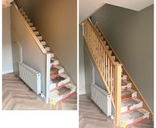 Old to New Banister Refurbishing