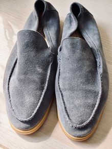 Original Loro Piana Summer Walk Suede Loafers - Size 43 UK 9 (Excellent Condition)