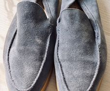 Original Loro Piana Summer Walk Suede Loafers - Size 43 UK 9 (Excellent Condition)
