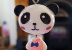 Pink Panda Necklace