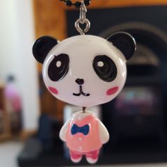 Pink Panda Necklace