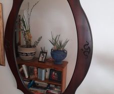 Large Oval Mirror - Only 80
