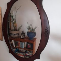 Large Oval Mirror - Only 80