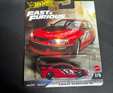 Mitsubishi Lancer Evolution Fast And Furious Hotwheels