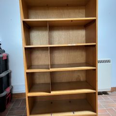 Wooden shelving