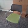 Green office chairs Image 2
