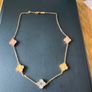 Clover style tricolor necklace Image 3