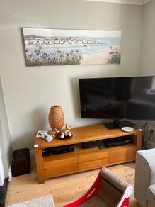 TV Console Unit (Solid oak)
