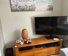 TV Console Unit (Solid oak)