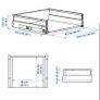 IKEA MAXIMERA Medium Kitchen Drawer 60x60cm - 602.850.38 Image 3