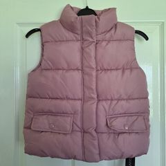Pink Puffa Gilet