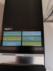 acer aspire x