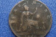 1869 Great Britain. Victoria. Farthing