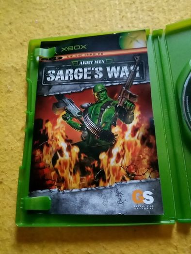 Army men Sarges Sarge s wars Xbox Original Games Original Pal version