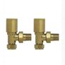 Heated towel rails Brushed Brass Image 4