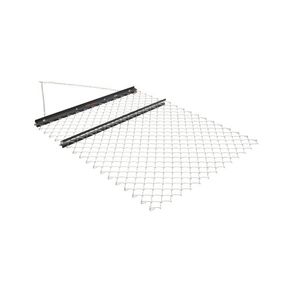 Drag Harrow, 4 x 5 ft Chain Harrow - Made from Q235 Steel, UTV Tractor Attachments for Landscape Leveling or Sod Prepping, Durable Harrow Rake