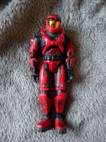 Halo 2 Red Spartan Joyride 2003 action figure