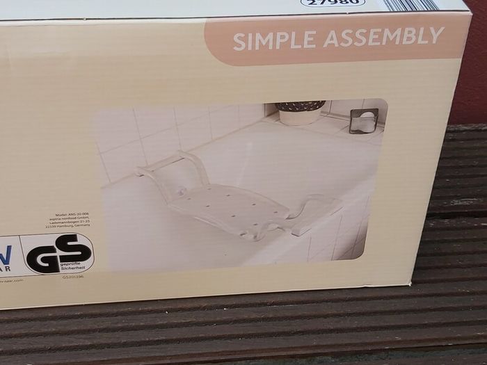 NEW Unopened CRANE Adult Bathing Suspended Seat