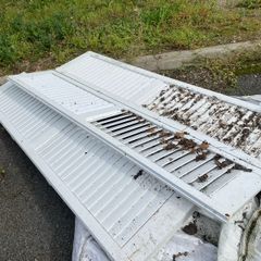 PVC shuttering windows etc
