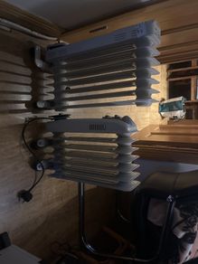 2 plug in oil filled heaters
