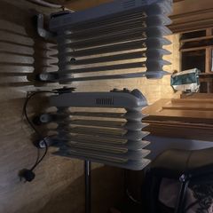 2 plug in oil filled heaters