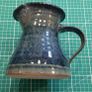 Louis Mulcahy Dark Blue Jug (medium size (1.2Pt.)) Image 2