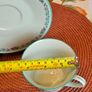 Vintage Noritake Japan Cup & Saucer  Birds & Floral Pattern, 1960s 80s Image 10