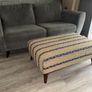 2 and 3 seater sofa and foot stool Image 2