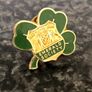 Rare Gold Plated NYPD Emerald Society Pin Badge Image 2