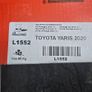 Roof bars Toyota Yaris 2020 Onwards also for Mazda 2 hybrid roof bars 2021 Image 2