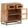 Sideboard 60x35x70 cm Solid Acacia Wood Image 6