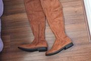 Primark  Over The  Knee  Tan Boots.  Size 7.  B.N.W.T