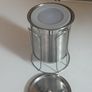 .Stainless steel kitchen fridge storage containers with biscuits container, like new. Keeps food fresh for long. Image 8