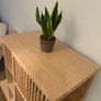 IKEA Open wardrobe with sliding door, bamboo Image 5
