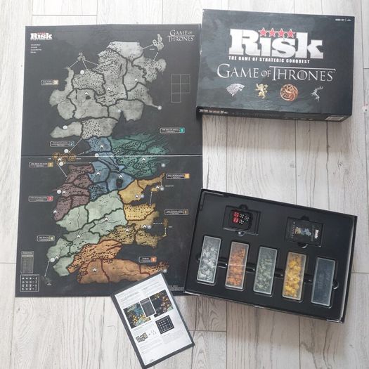 RISK: Game of Thrones Edition Board Game - Excellent Condition