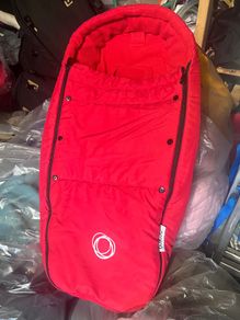 bugaboo Bee cocoon foot muff in swords