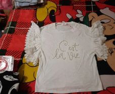 fab new off white top from savida