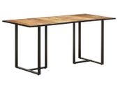 Dining Table 160 cm Rough Mango Wood