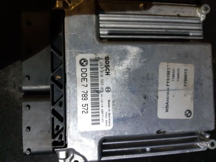 Bmw e46 320d Automatic ecu and lock kit DDE 7789572