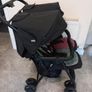 Joie double baby's buggie with rain covers Image 4