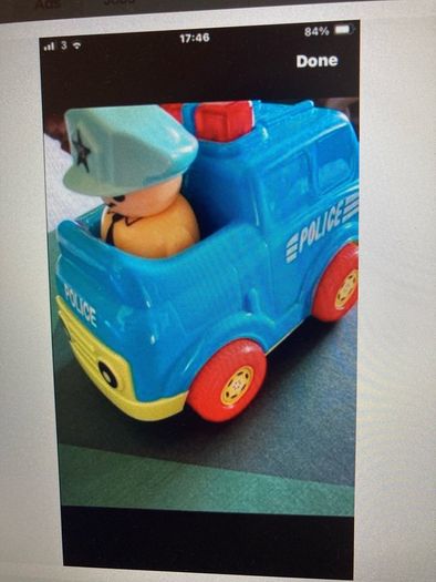 Three Vehicles/ Gordon Train / Police car / Road Ripper car
