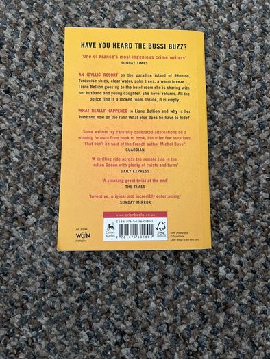Michael Bussi Don't Let Go French Crime Writer Paperback Book