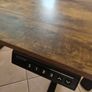 Complete WFH Dual Screen Setup ErGear Electric Sit Standing Desk and includes 2 Dell 27 Monitors HP USB C Dock and HDMI cables Image 3