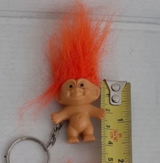 vintage troll mini keyring