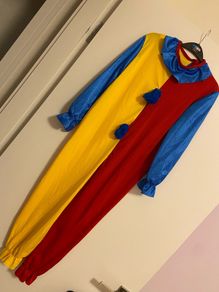 Children costume Clown or Jack in the box Boys or Girls 7-9 years old