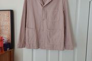 Zara Pale Pink Denim Jacket