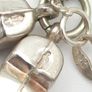 Vintage 925 Sterling Silver Chain & 835 Silver Dutch Clogs Charms Image 5