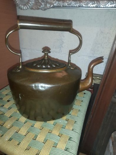 Antique Copper Kettle